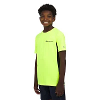 Champion Big Boys Crew Neck Short Sleeve Graphic T-Shirt
