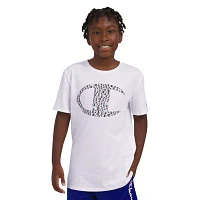 Champion Big Boys Crew Neck Short Sleeve Graphic T-Shirt