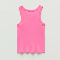 Okie Dokie Toddler & Little Girls Round Neck Tank Top