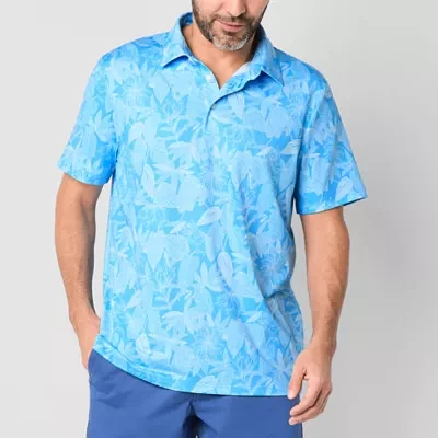 St. John's Bay Performance Mens Classic Fit Short Sleeve Polo Shirt