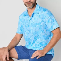 St. John's Bay Performance Mens Classic Fit Short Sleeve Polo Shirt