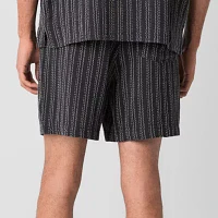 Arizona 6" Mens Textured Pull-On Short