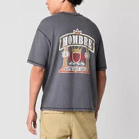 Arizona Mens Short Sleeve Boxy Fit Graphic T-Shirt