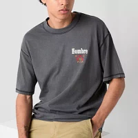 Arizona Mens Short Sleeve Boxy Fit Graphic T-Shirt