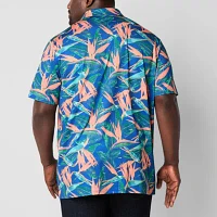 St. John's Bay Performance Big and Tall Mens Classic Fit Short Sleeve Polo Shirt