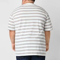 Arizona Big and Tall Mens Crew Neck Short Sleeve T-Shirt