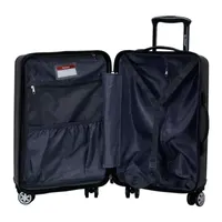 Rockland Polycarbonate Abs Upright 3-pc. Hardside Lightweight Luggage Set