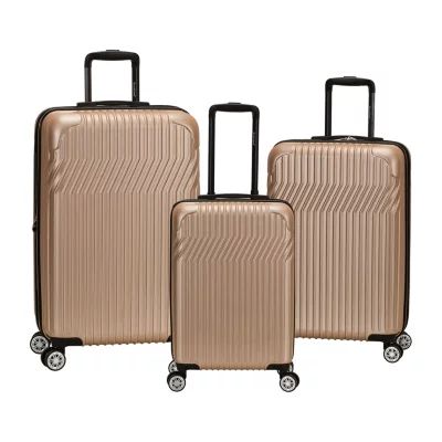 Rockland Pista Abs Non Expandable 3-pc. Hardside Lightweight Luggage Set