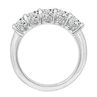 Womens 2 1/2 CT. T.W. Cubic Zirconia Sterling Silver Oval Promise Ring