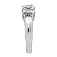 Womens 2 1/2 CT. T.W. Cubic Zirconia Sterling Silver Oval Promise Ring