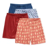 Stafford Knit Mens 4 Pack Boxers