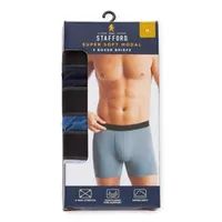 Stafford Super Soft Mens 3 Pack Boxer Briefs