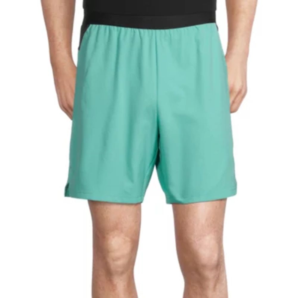 Xersion 7 Inch 4 Way Stretch Mens Moisture Wicking Workout Shorts