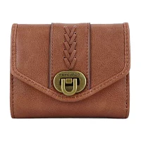 Frye and Co. Small Braid Womens Trifold Wallet