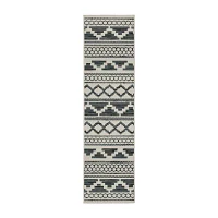 Covington Home Trieste Tribal Geometric Indoor Outdoor Rectangular Runner