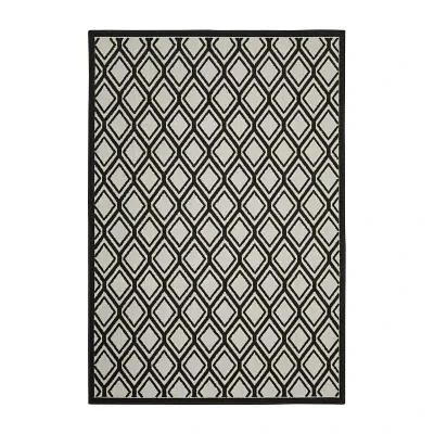 Covington Home Trieste Double Diamond Indoor Outdoor Rectangular Area Rug