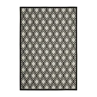 Covington Home Trieste Double Diamond Indoor Outdoor Rectangular Area Rug