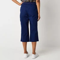 St. John's Bay Utility Mid Rise Capri Pants