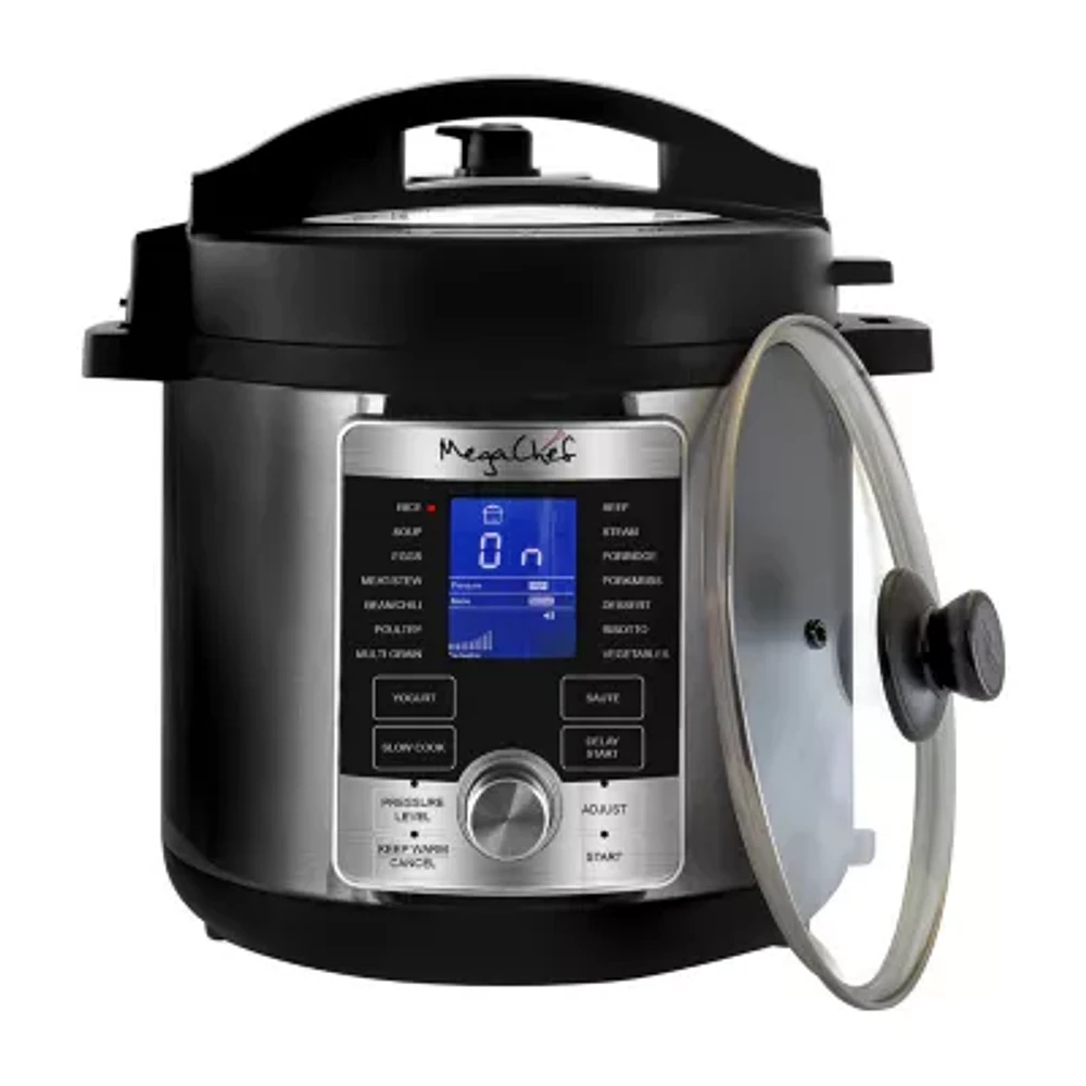 MegaChef. Stainless Steel Pressure Cooker