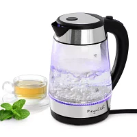 Megachef 7-Cup Stainless Steel Electric Kettle