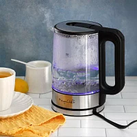 MegaChef. 7-Cup Stainless Steel Electric Kettle