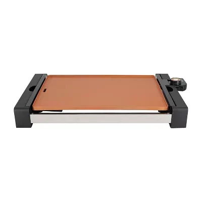 Megachef Copper-Coated 22in. Non-Stick Electric Grill