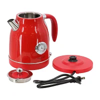 MegaChef. 7-Cup Stainless Steel Electric Kettle
