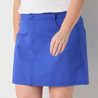 St. John's Bay Womens Mid Rise Skort-Plus