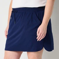 St. John's Bay Womens Skort-Plus