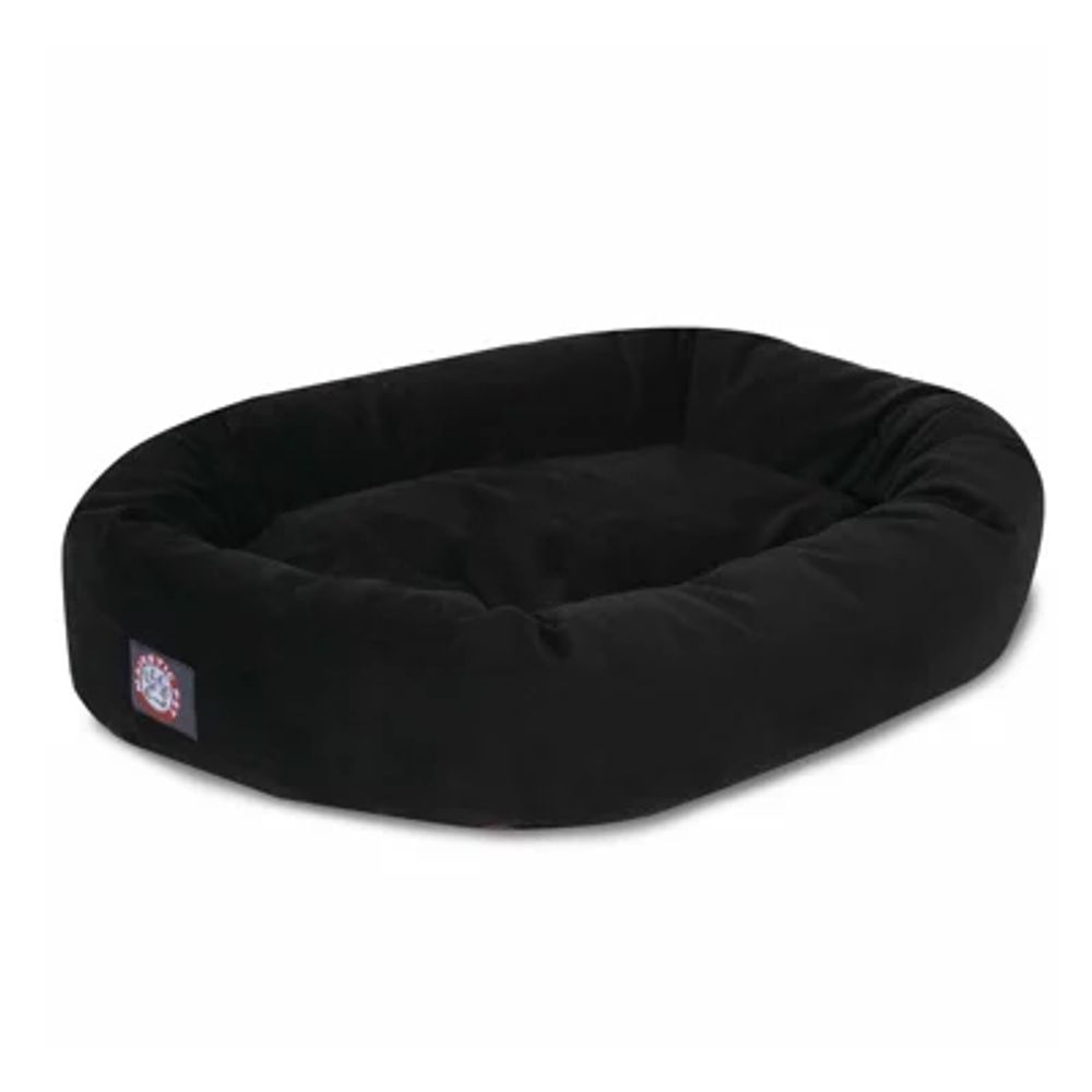 Majestic Pet Suede Bagel Bed