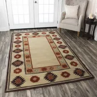 Rizzy Home Southwest Collection Adelynn Bordered Rugs