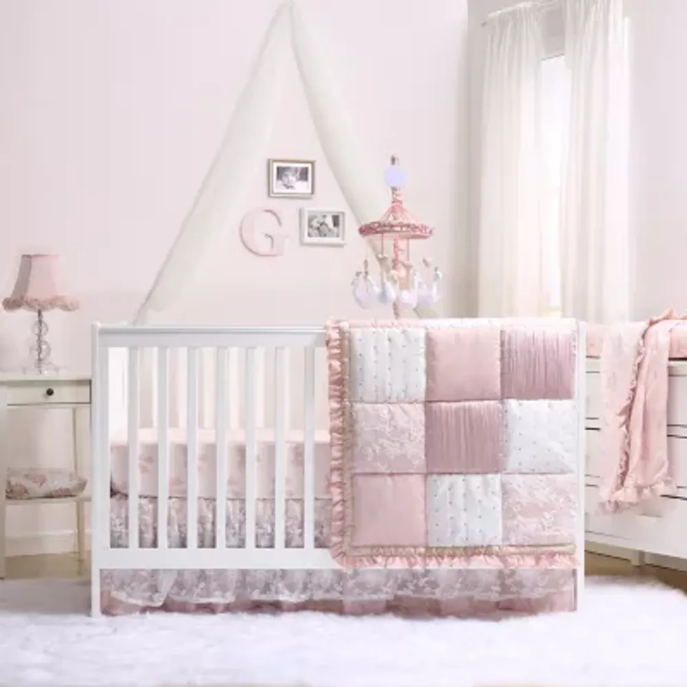 The Peanutshell Grace 4-pc. Crib Bedding Set