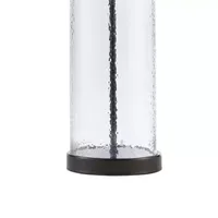 Hampton Hill Macon Glass Cylinder Table Lamp