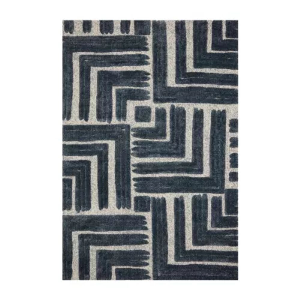 Loloi Hagen Geometric Power Loomed Indoor Rectangular Area Rug