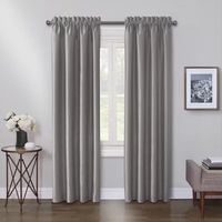 Max Blackout Mystique 100% Rod Pocket Single Curtain Panel