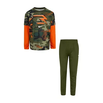 Nike 3BRAND by Russell Wilson Little Boys 2-pc. Pant Set