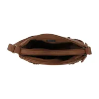 Bueno of California Oil Vintage East West Crossbody Bag