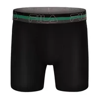 FILA Ultra Soft Stretch Mens 4 Pack Boxer Briefs