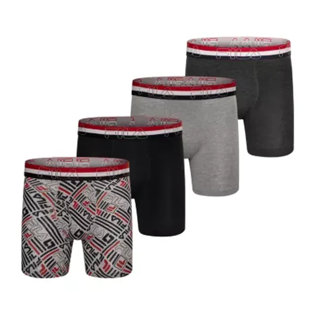 Jockey Active Stretch Mens 3 Pack Boxer Briefs, Color: Black - JCPenney
