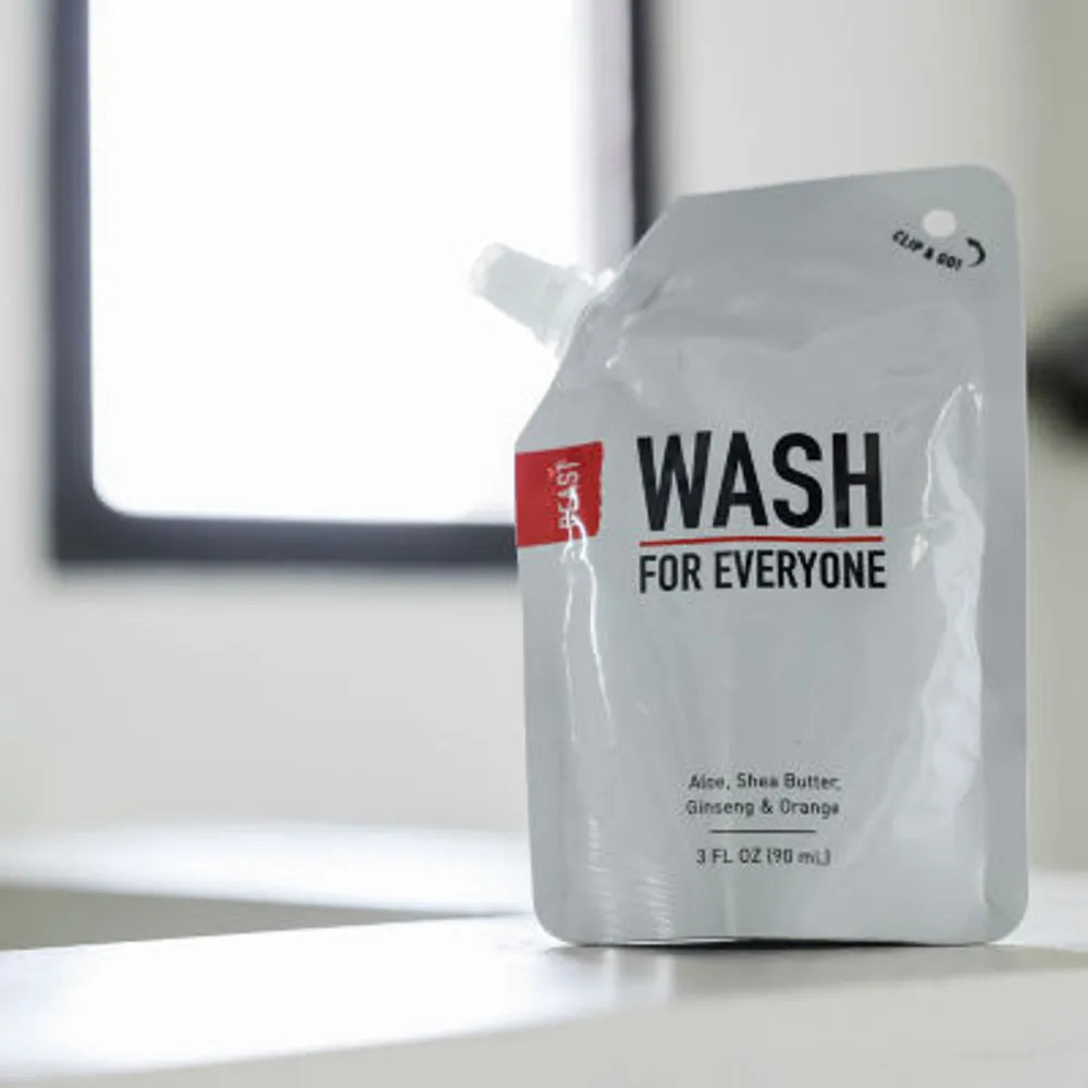 Beast Travel Size Body Wash Pouch