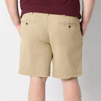 St. John's Bay Comfort Waist 10" & 11" Mens Big and Tall Stretch Fabric Chino Short