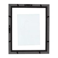 Malden 8"X10" Charcoal Float Niagra Wall Frame