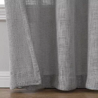 Regal Home Ashford Sheer Grommet Top Single Curtain Panel