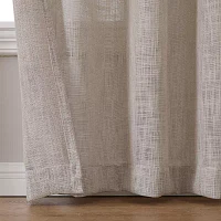 Regal Home Ashford Sheer Grommet Top Single Curtain Panel