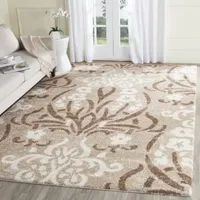 Safavieh Shag Collection Tristen Floral Area Rug