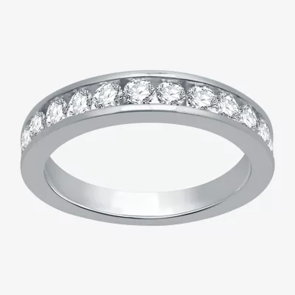 (H-I / I1) 7/8 CT. T.W. Lab Grown White Diamond 10K Gold Wedding Band
