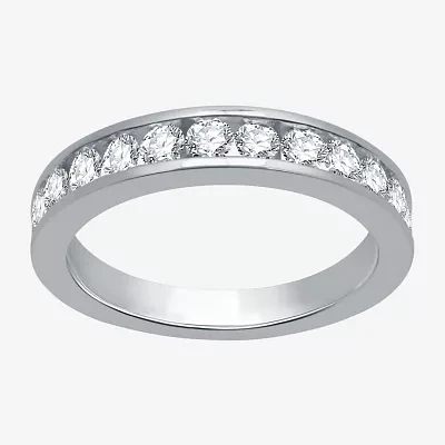 (H-I / I1) 7/8 CT. T.W. Lab Grown White Diamond 10K Gold Wedding Band