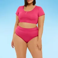 Decree Bralette Bikini Swimsuit Top Juniors Plus