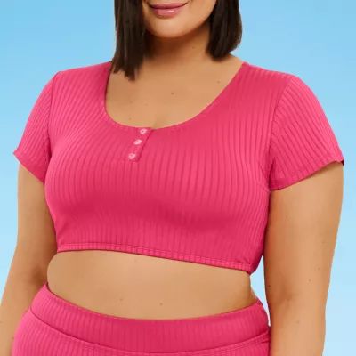 Decree Bralette Bikini Swimsuit Top Juniors Plus