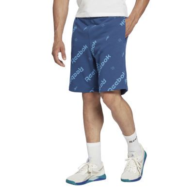 Reebok Mens Mid Rise Workout Shorts